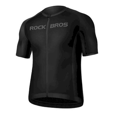 Rockbros 15120002002 short sleeve cycling jersey M - Juodas