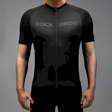 Rockbros 15120002004 short sleeve XL cycling jersey - Juodas 9