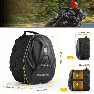 Rockbros 30140026001 motorcycle tank Krepšys 35 l - Juodas 7