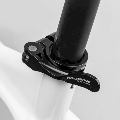 Rockbros 41210092001 bicycle seat clampquick release - Juodas 2