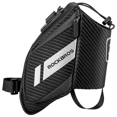 Rockbros C32BK saddle Krepšys 1.5 lwater bottle pocket - Juodas