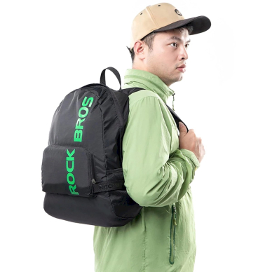 Rockbros H10-BK sports foldable backpack 18 l - Juodas 4