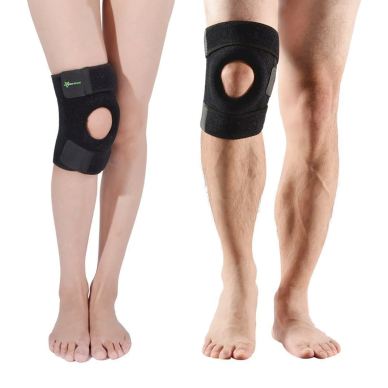 Rockbros LF1106L sports protector patella knee joint, size L - Juodas (2 pcs.) 6