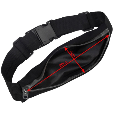 Running Belt skirta Waist Smartphone Black  2