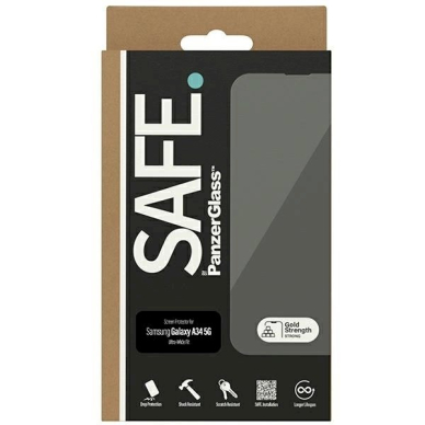 SAFE Apsauginis stiklas by PanzerGlass Samsung Galaxy A34 5G 3