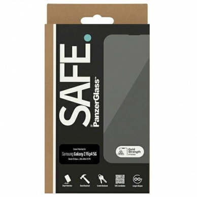 SAFE by PanzerGlass Apsauginis stiklas Samsung Galaxy Z Flip 4 5G 1