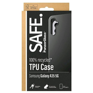 SAFE by PanzerGlass Dėklas Samsung Galaxy A35 5G - Juodas 3