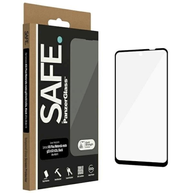 SAFE by PanzerGlass Edge-to-Edge Apsauginis stiklas Lenovo K15 Plus / Motorola Moto g22 / e32 / e32s -Juodas