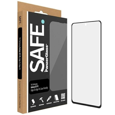 SAFE by PanzerGlass Edge-to-Edge Apsauginis stiklas Samsung Galaxy S21 FE -Juodas