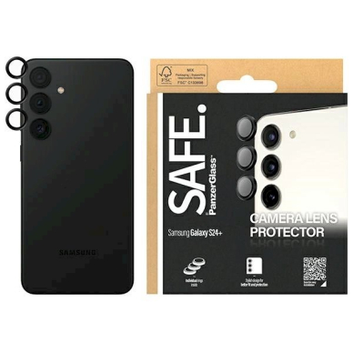 SAFE by PanzerGlass Kameros apsauga Samsung Galaxy S24+ -Juodas