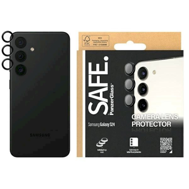 SAFE by PanzerGlass Kameros apsauga Samsung Galaxy S24 / S23 / S23+ -Juodas