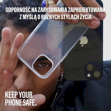 SAFE by PanzerGlass recycled TPU Dėklas iPhone 15 Pro - Permatomas 3