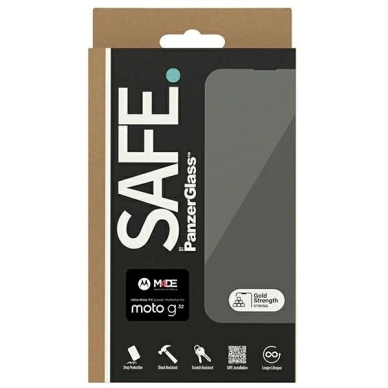 SAFE by PanzerGlass Ultra-Wide Fit Apsauginis stiklas Motorola Moto G32 4