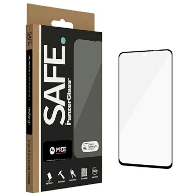 SAFE by PanzerGlass Ultra-Wide Fit Apsauginis stiklas Motorola Moto G32