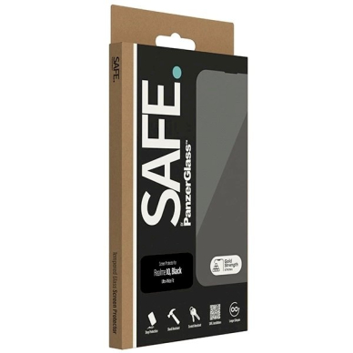 SAFE by PanzerGlass Ultra-Wide Fit Apsauginis stiklas Realme 10 -Juodas  3