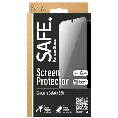 SAFE by PanzerGlass Ultra-Wide Fit Apsauginis stiklas Samsung Galaxy S24 3