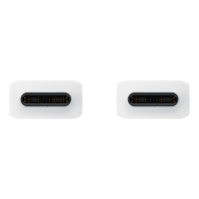 Samsung cable USB-C - USB-C 5A 480Mbps 1.8m Baltas (EP-DX510JWEGEU) 1