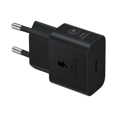 Samsung EP-T2510NBEGEU 25W SFC USB-C GaN wall Įkroviklis  - Juodas