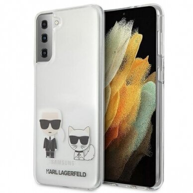 Akcija! Dėklas Karl Lagerfeld KLHCS21MCKTR S21+ G996 permatomas