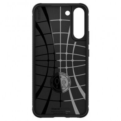 SAMSUNG GALAXY S22 DĖKLAS SPIGEN RUGGED ARMOR MATTE JUODAS 3