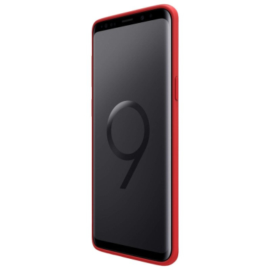 Samsung Galaxy S9 dėklas Nillkin Flex PURE minkštas silikonas raudonas 2