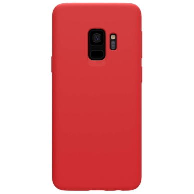 Samsung Galaxy S9 dėklas Nillkin Flex PURE minkštas silikonas raudonas 1