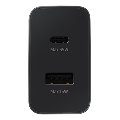 Samsung USB-C / USB-A wall charger 35W Juodas (EP-TA220NBEGEU) 2