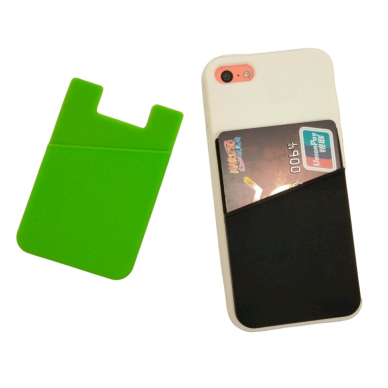 Self-adhesive card case for the back of the phone - Baltas 3