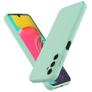 Silikoninis dėklas skirta Samsung Galaxy A14 5G / Galaxy A14 silicone cover mint žalias 2