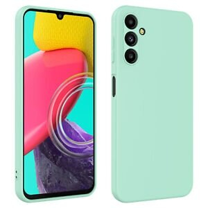 Silikoninis dėklas skirta Samsung Galaxy A14 5G / Galaxy A14 silicone cover mint žalias