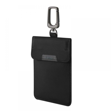 Signalo Blokatorius be rakto KLATKA FARADAYA SPIGEN POUCH KEYLESS RFID SIGNAL BLOCKER Juodas 1