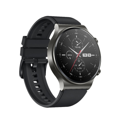 Silikoninė apyrankė Huawei Watch GT 2/3/4/2 Pro/3 Pro/4 Pro/GT 2e 46mm - Juodas 1