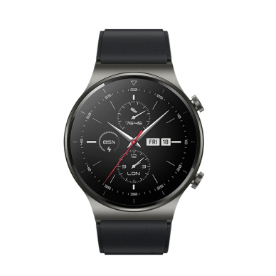 Silikoninė apyrankė Huawei Watch GT 2/3/4/2 Pro/3 Pro/4 Pro/GT 2e 46mm - Juodas 2