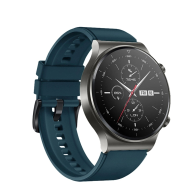 Silikoninė apyrankė Huawei Watch GT 2/3/4/2 Pro/3 Pro/4 Pro/GT 2e 46mm - Žalias 1