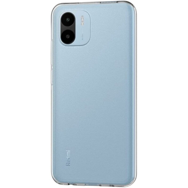 Silikoninis dėklas Antislip O2 Xiaomi Redmi A1/Redmi A2 skaidrus