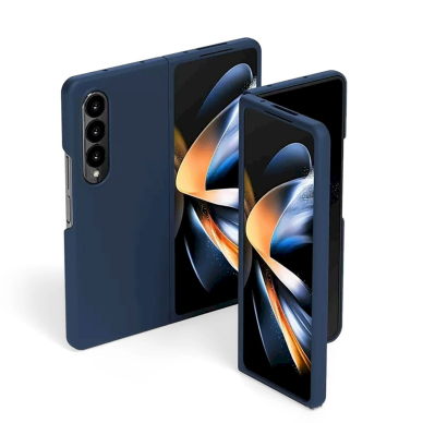 Silikoninis dėklas Samsung Galaxy Z Fold 6 - mėlynas