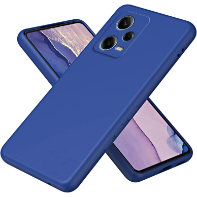 Silikonins Dėklas Dynamic Xiaomi Redmi Note 12S tamsiai mėlynas