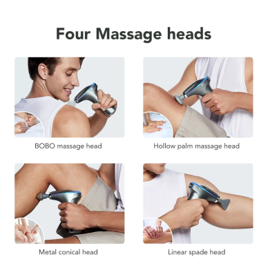 SKG F7-E massage gun the whole body - pilkas 9