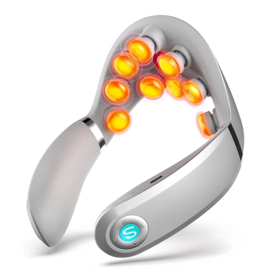 SKG G7 Pro-E neck massagerred light therapy compress - pilkas 9