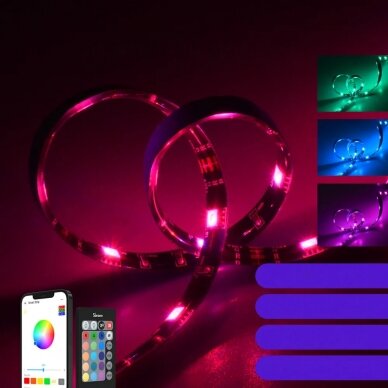 Sonoff L2-2M kit intelligent waterproof LED strip 2m RGB remote control Wi-Fi power supply 9