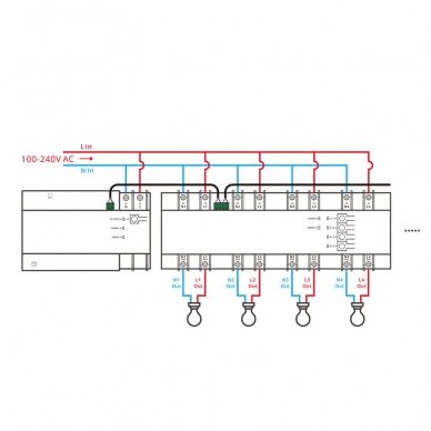 Sonoff SPM-Main smart switch Wi-Fi / Ethernet power meter 8