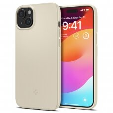 Spigen Thin Fit case for iPhone 15 - beige