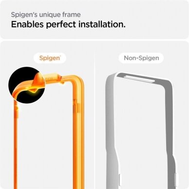 Spigen ALM Glas.tR tempered glass for Google Pixel 8 - 2 pcs.