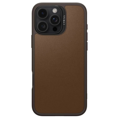 Spigen Cyrill Kajuk Mag iPhone 16 Pro Max Dėklas - Rudas 1