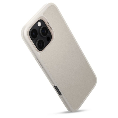 Spigen Cyrill Kajuk MagSafe iPhone 16 Pro Dėklas - Beige 9