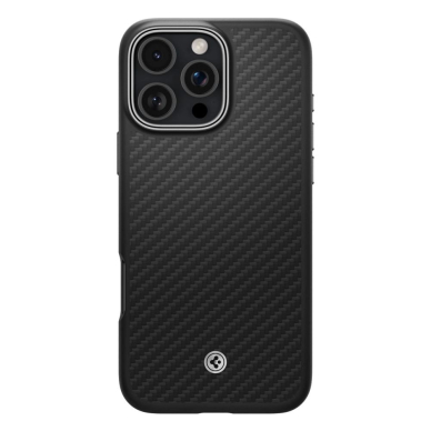 Spigen Enzo Aramid Mag Dėklas MagSafeiPhone 16 Pro - Juodas /Pilkas 1