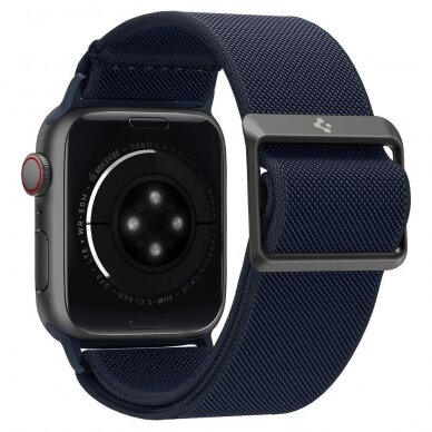 SPIGEN FIT LITE DIRŽELIS APPLE WATCH 2/3/4/5/6/SE (42/44MM) TAMSIAI MĖLYNA 4