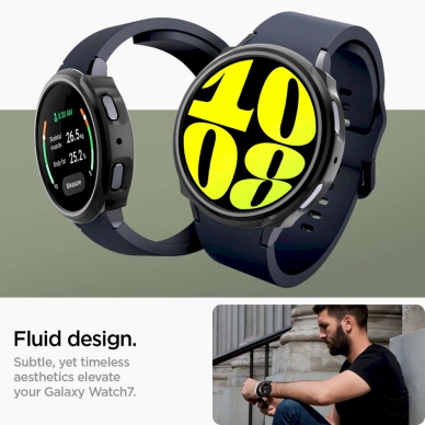 Spigen Liquid Air Dėklas Samsung Galaxy Watch 7 (40mm) - matinis juodas 10