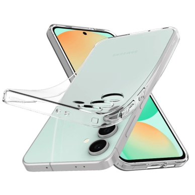 Spigen Liquid Crystal Dėklas Samsung Galaxy S24 FE Crystal - Transparent 9