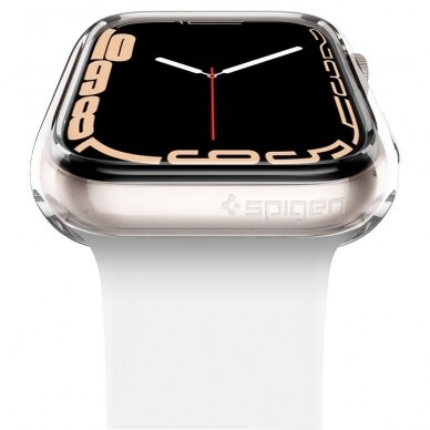 SPIGEN LIQUID CRYSTAL RĖMELIS APPLE WATCH 4 / 5 / 6 / 7 / SE / 8 / 9 (40 / 41 MM) permatomas 5